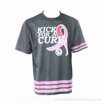 Polyester T-shirt, 100% High Polyester, Dry-fit, with Sublimation Printing